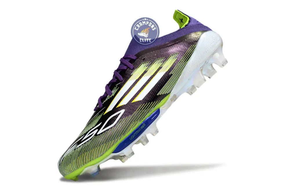 Image of F50 + Lacets FG Radiant Blaze - Violet/Blanc/Vert