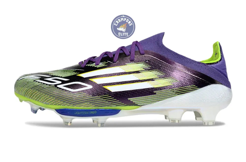 Image of F50 + Lacets FG Radiant Blaze - Violet/Blanc/Vert