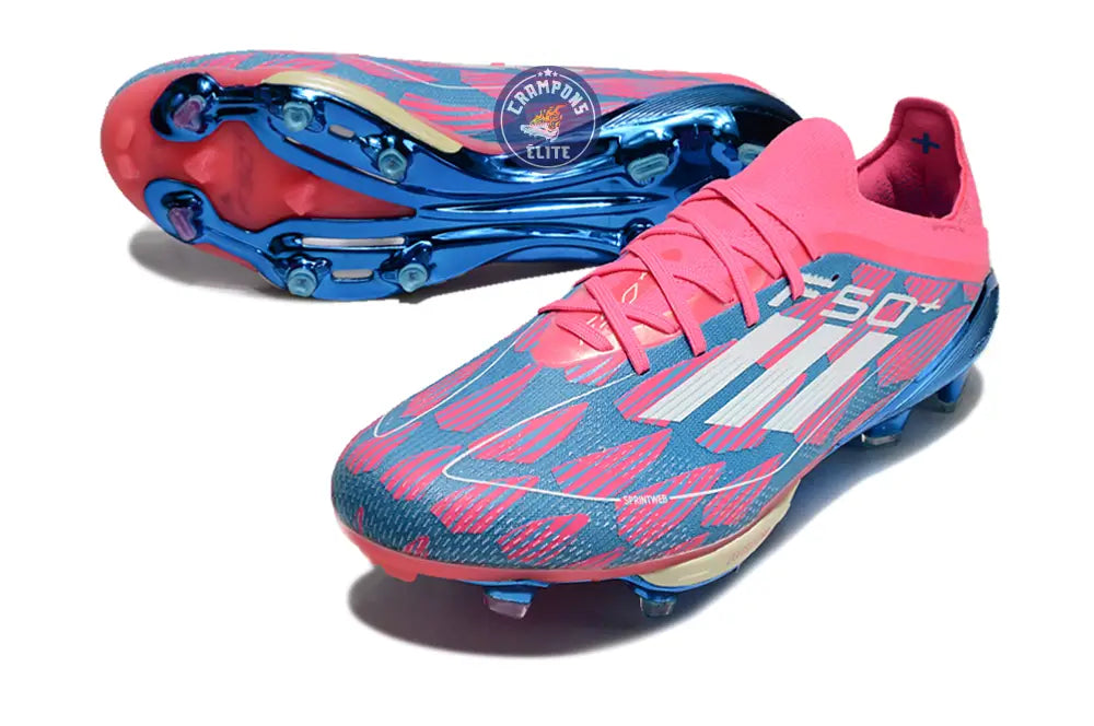 F50 + Lacets FG Reemergence - Bleu/Blanc/Rose