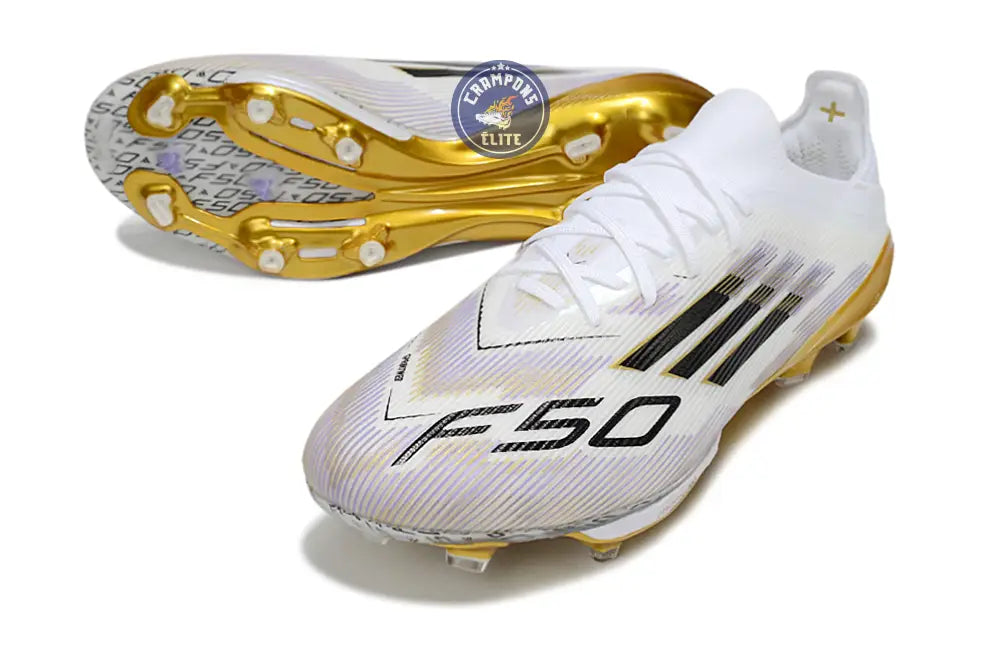 F50 + Lacets FG Road to Glory - Blanc/Noir/Doré