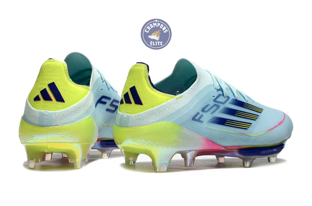 Image of F50 + Lacets FG Stellar Icon - Almost Blue/Bleu/Jaune