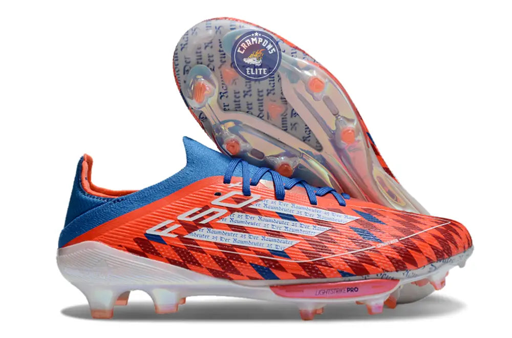 Image of F50 + Lacets FG Thomas Müller Raumdeuter - Rouge/Blanc/Bleu ÉDITION LIMITÉE