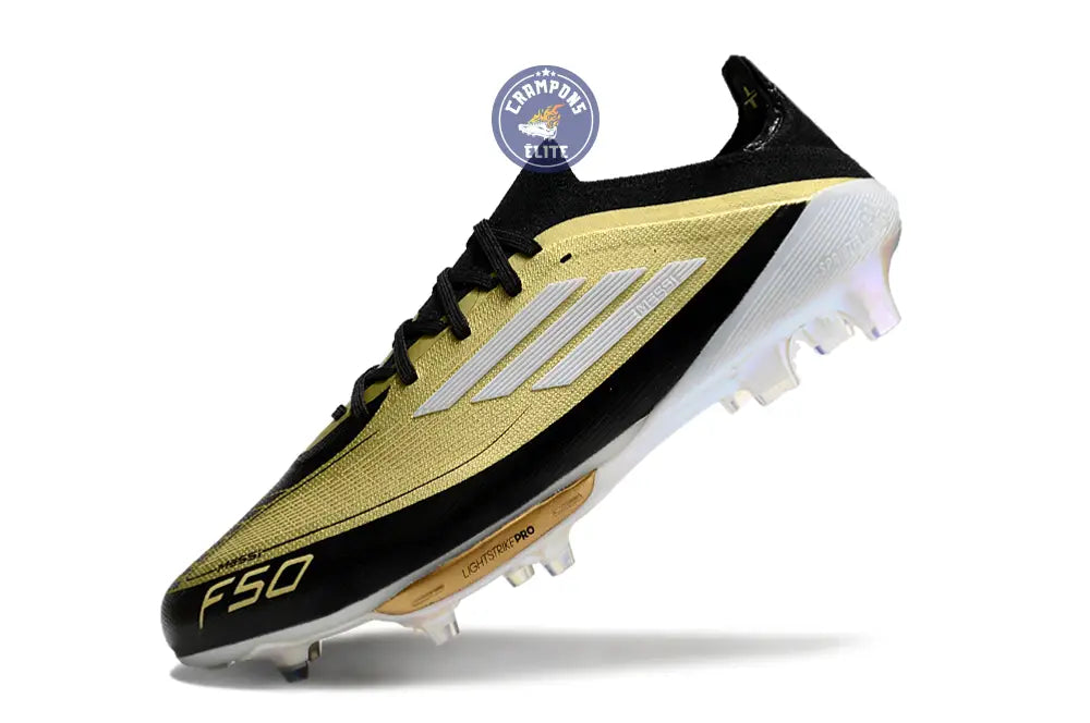F50 + Lacets FG Triunfo Dorado - Doré/Blanc/Noir