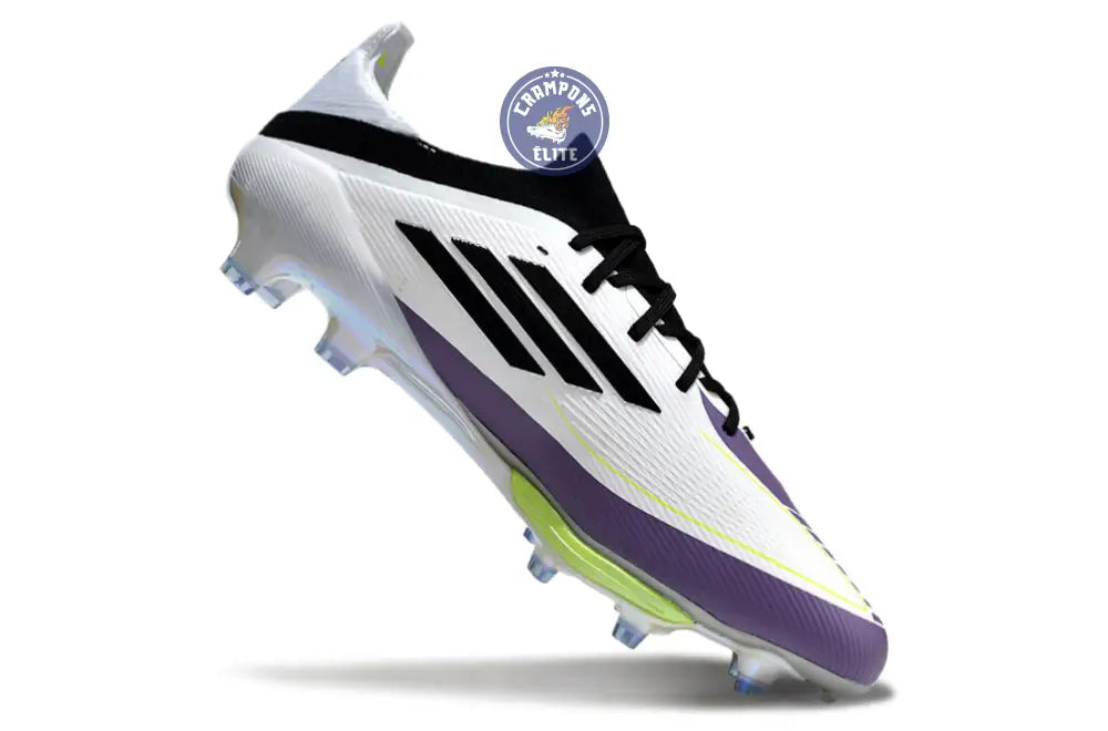 Image of F50 + Lacets FG Triunfo Estelar - Blanc/Noir/Violet