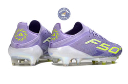 Image of F50 + Lacets FG - Violet/Jaune Fluo/Gris