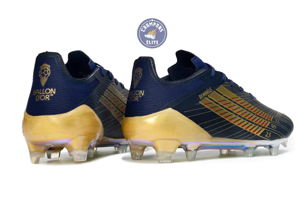 Image of F50 Languette édition speciale OUSMANE DEMBÉLÉ BALLON D’OR - BLEU FONCÉ/OR