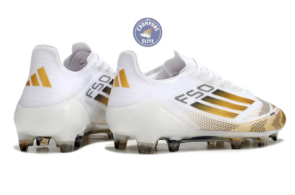 F50 Languette FG - Blanc/Doré/Noir
