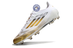 Image of F50 Languette FG - Blanc/Doré/Noir
