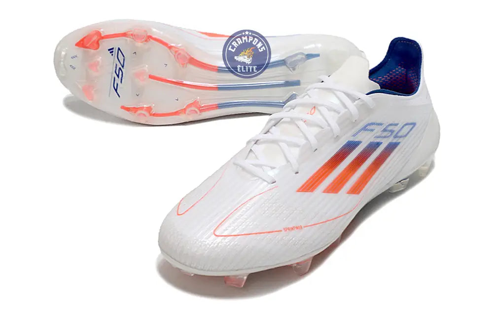 F50 Languette FG - Blanc/Orange/Bleu
