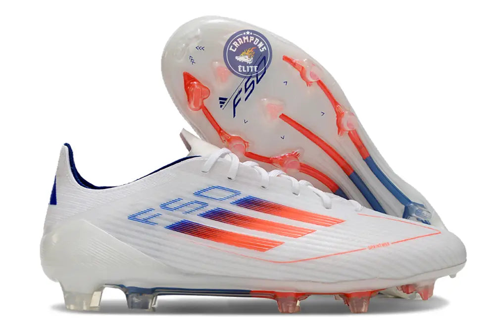 F50 Languette FG - Blanc/Orange/Bleu