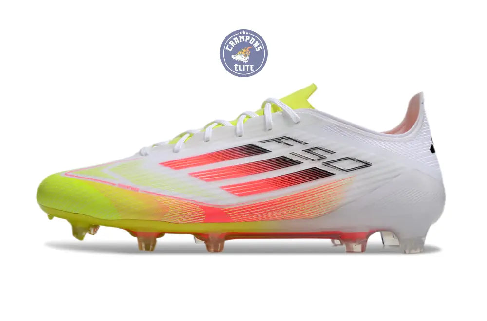 Image of F50 Languette FG - Blanc/Orange/Rose/Jaune Fluo/Noir