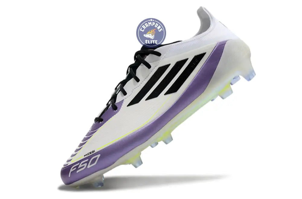 Image of F50 Languette FG - Blanc/Violet/Noir/Jaune Fluo