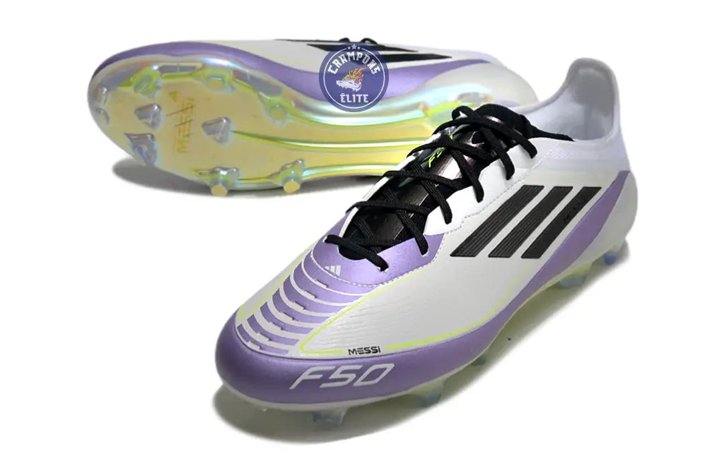 Image of F50 Languette FG - Blanc/Violet/Noir/Jaune Fluo