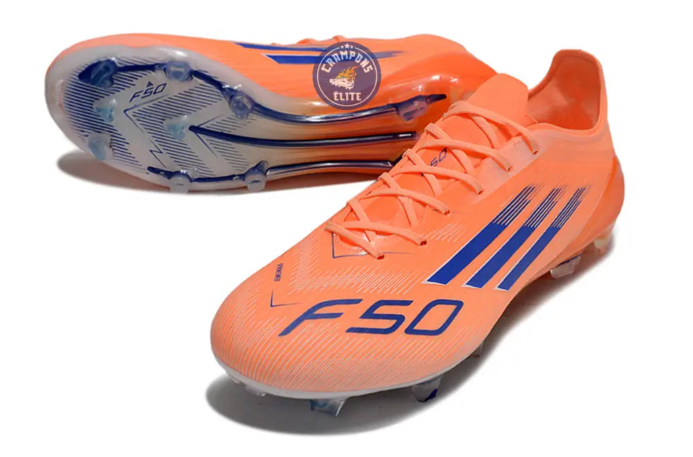 Image of F50 Languette FG Coral Blaze - Orange/Bleu