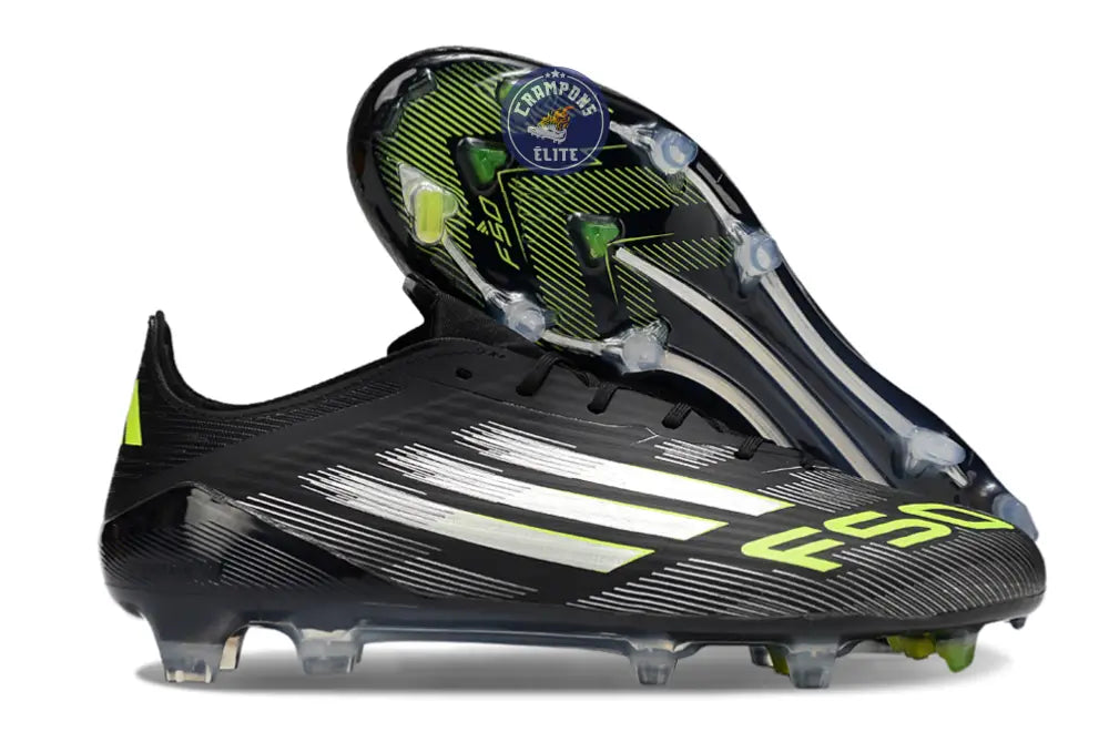 F50 Languette FG - Noir/Blanc/Jaune Fluo
