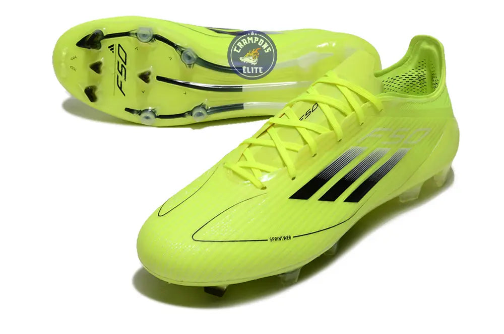 F50 Languette FG - Jaune Fluo/Noir
