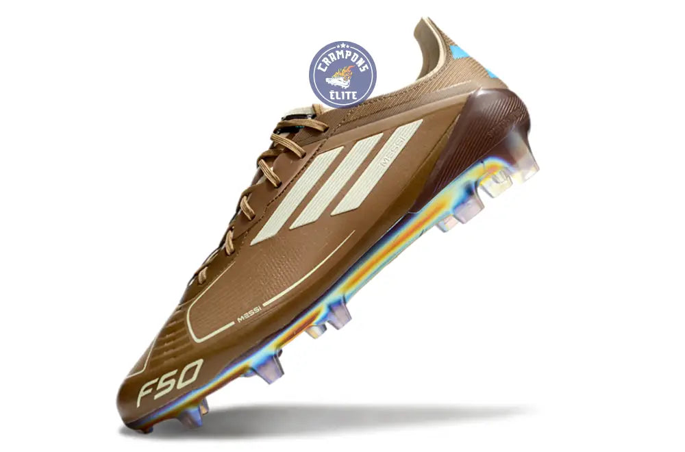Image of F50 Languette FG Messi X Bad Bunny Elite FG - Cardboard/Blanc/Turquoise ÉDITION LIMITÉE