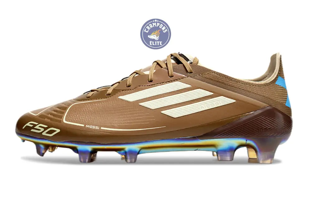 F50 Languette FG Messi X Bad Bunny Elite FG - Cardboard/Blanc/Turquoise ÉDITION LIMITÉE