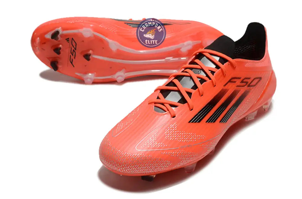 F50 Languette FG - Orange Fluo/Noir