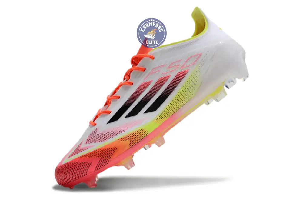 F50 Languette FG Pure Victory - Blanc/Noir/Jaune