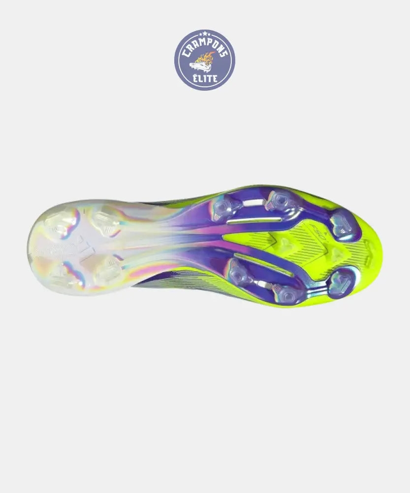Image of F50 + Languette FG Radiant Blaze - Violet/Blanc/Vert
