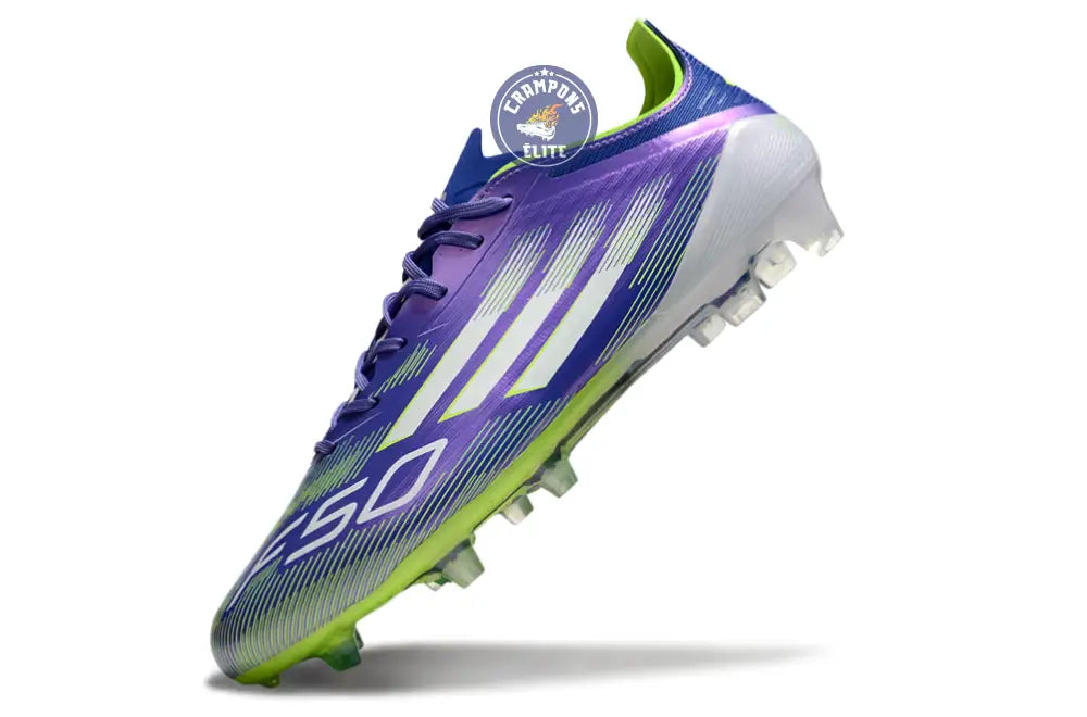 F50 Languette FG - Violet/Bleu/Jaune Fluo/Blanc