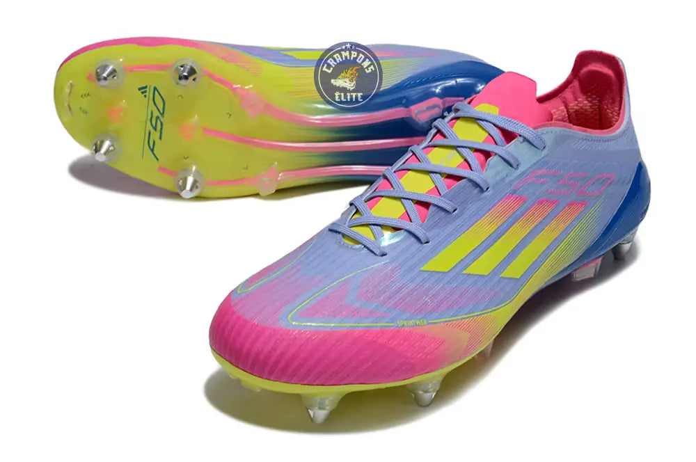 F50 Languette SG Celestial Victory - Blue Fusion/Vert/Rose