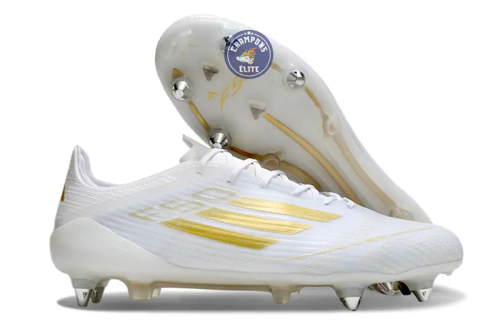 F50 Languette SG Day Spark - Blanc/Doré/Blanc