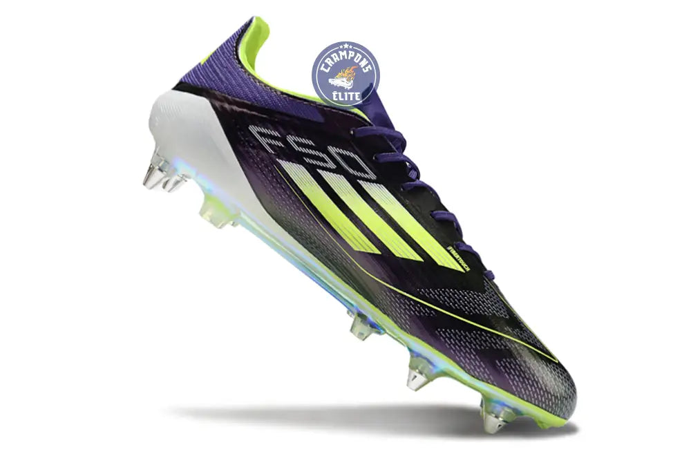 F50 Languette SG Fast Reborn - Violet/Blanc/Vert ÉDITION LIMITÉE