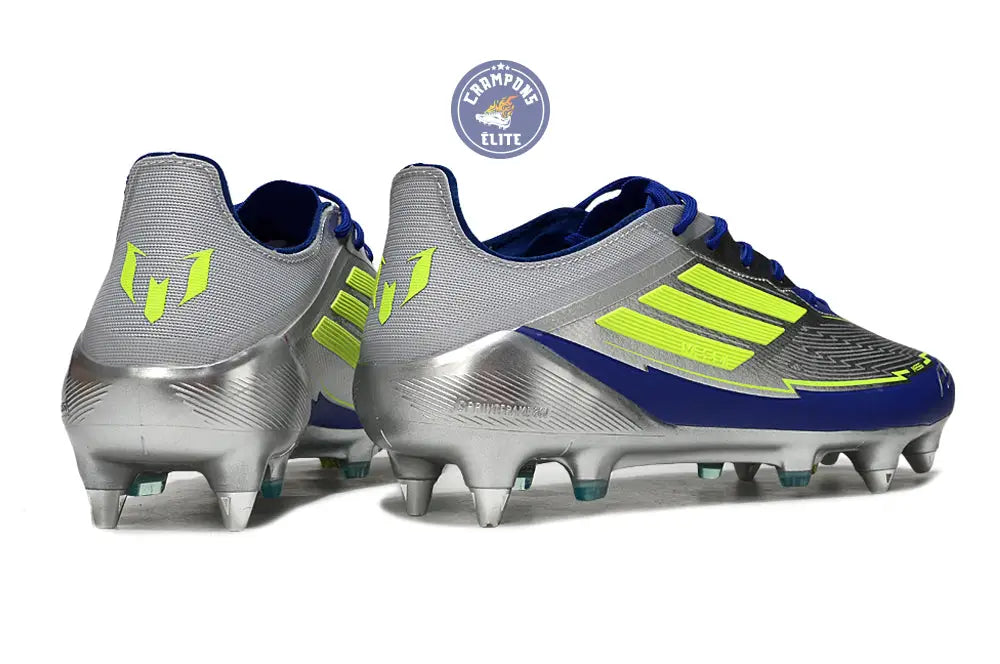 F50 Languette SG Messi Pro FG La Vida Rapida - Argenté/Jaune/Bleu