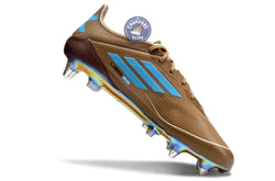 Image of F50 Languette SG Messi X Bad Bunny Elite FG - Cardboard/Blanc/Turquoise ÉDITION LIMITÉE
