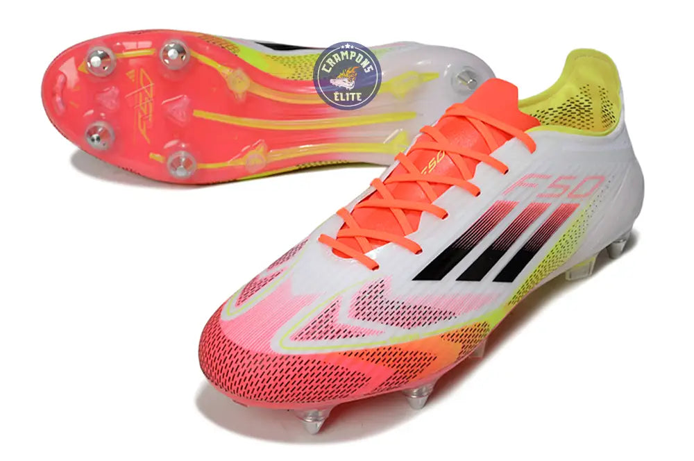 Image of F50 Languette SG Pure Victory - Blanc/Noir/Jaune