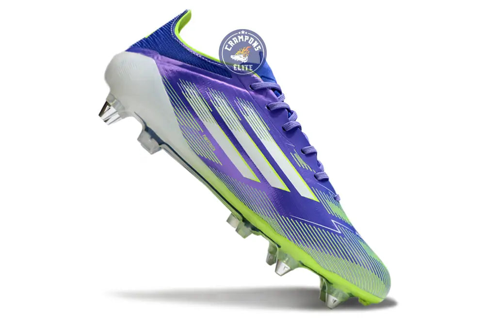 F50 Languette SG Radiant Blaze - Violet/Blanc/Vert