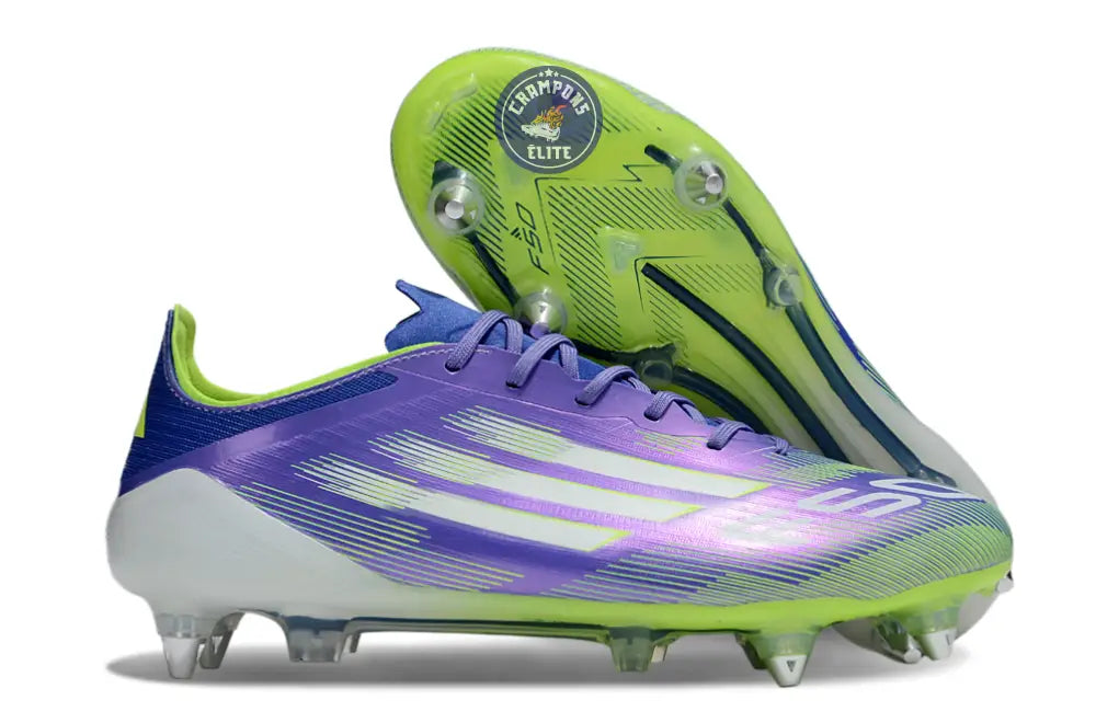 F50 Languette SG Radiant Blaze - Violet/Blanc/Vert
