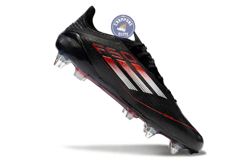 F50 Languette SG Stealth Victory - Noir/Argenté/Lucid Red