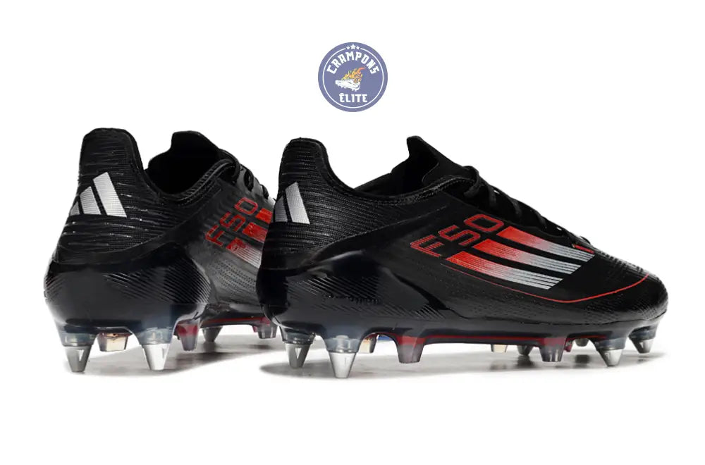 F50 Languette SG Stealth Victory - Noir/Argenté/Lucid Red