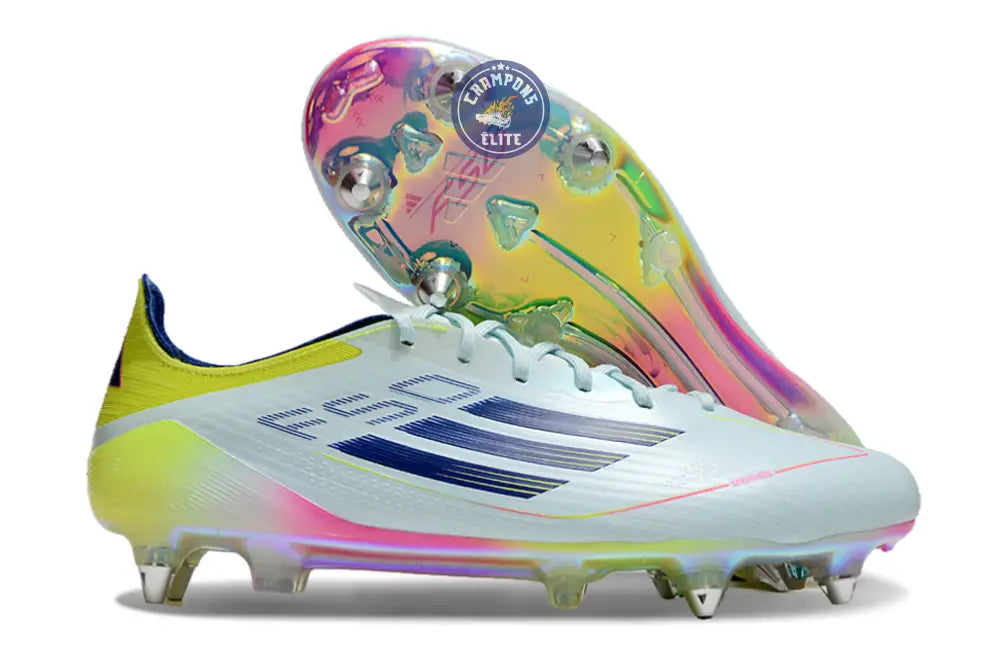 Image of F50 Languette SG Stellar Icon - Almost Blue/Bleu/Jaune