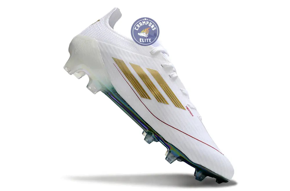 Image of F50 Languette Mohamed Salah FG - Blanc/Vert/Doré