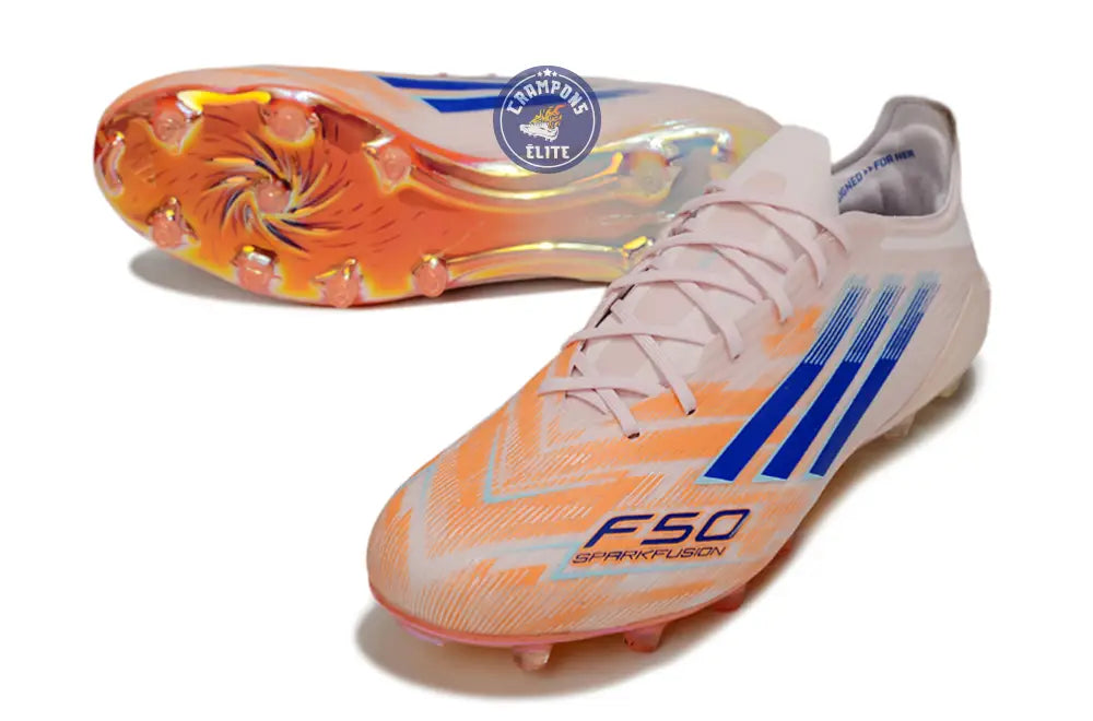 F50 MESSI ELITE FG - Orange/Bleu/Rose