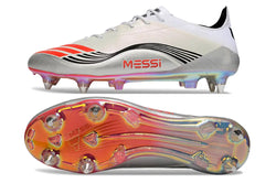 Image of F50 MESSI ELITE SG PRESTIG10 - BLANC/LUCID RED/ARGENTÉ
