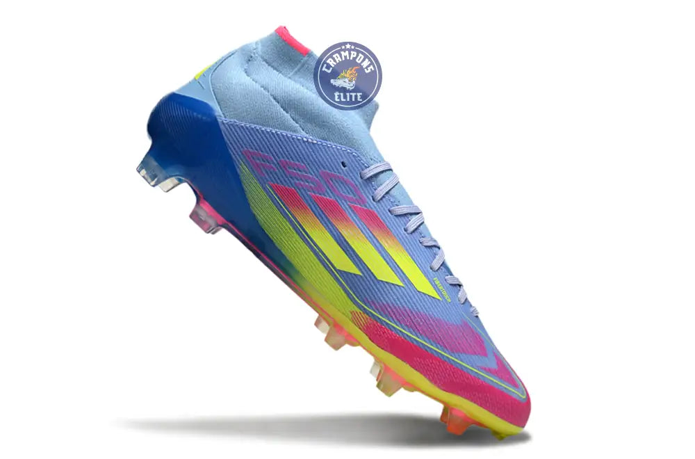 F50 Montante FG Mid Celestial Victory - Blue Fusion/Vert/Rose