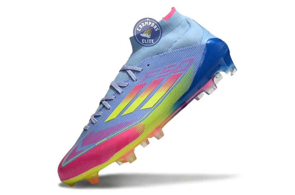 Image of F50 Montante FG Mid Celestial Victory - Blue Fusion/Vert/Rose