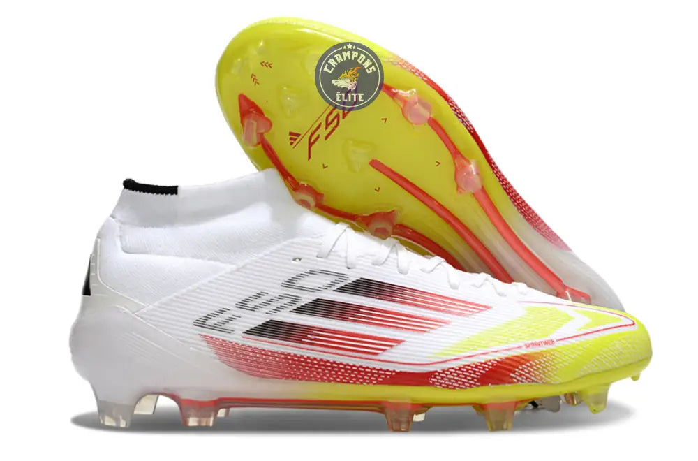 Image of F50 Montante FG Pure Victory - Blanc/Lucid Red/Jaune