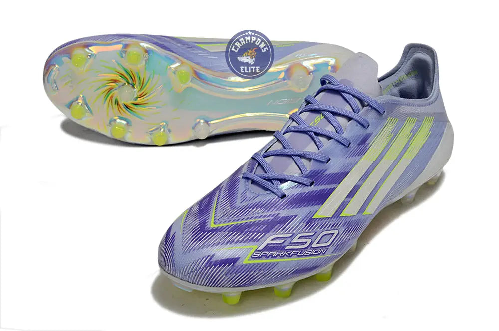 F50 MESSI ELITE FG - Violet/Jaune/Blanc