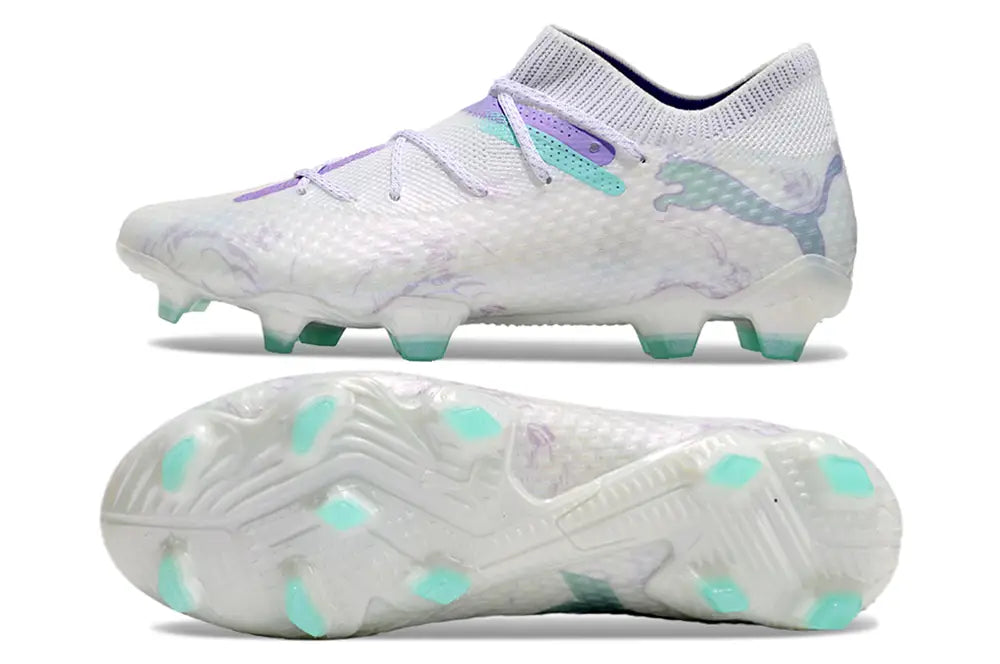 Future 7 Ultimate FG/AG Brilliance - Blanc/Noir/Spring Lavender ÉDITION LIMITÉE