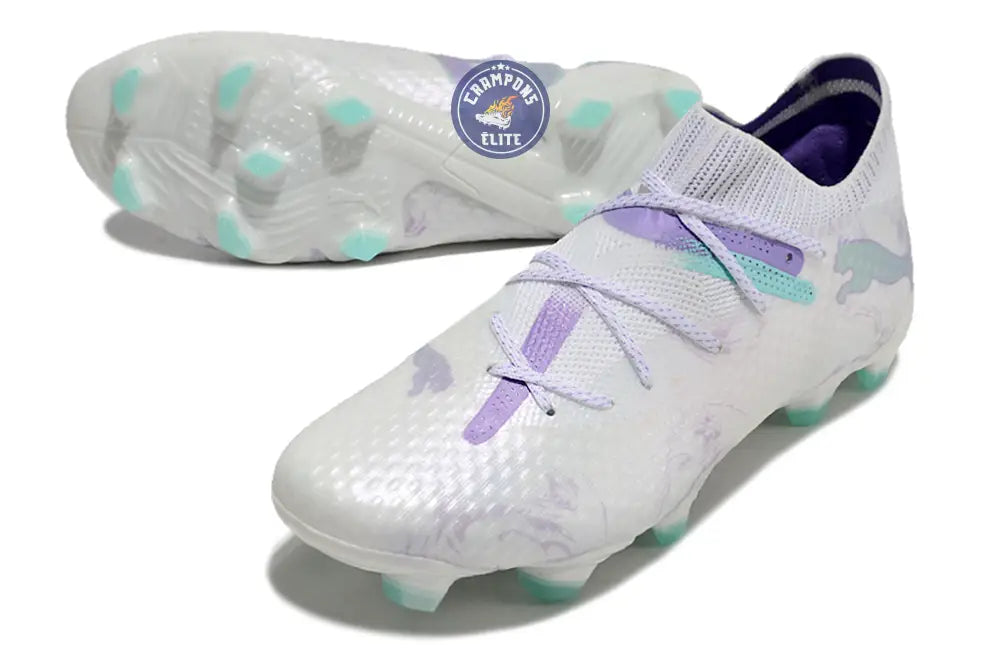 Future 7 Ultimate FG/AG Brilliance - Blanc/Noir/Spring Lavender ÉDITION LIMITÉE