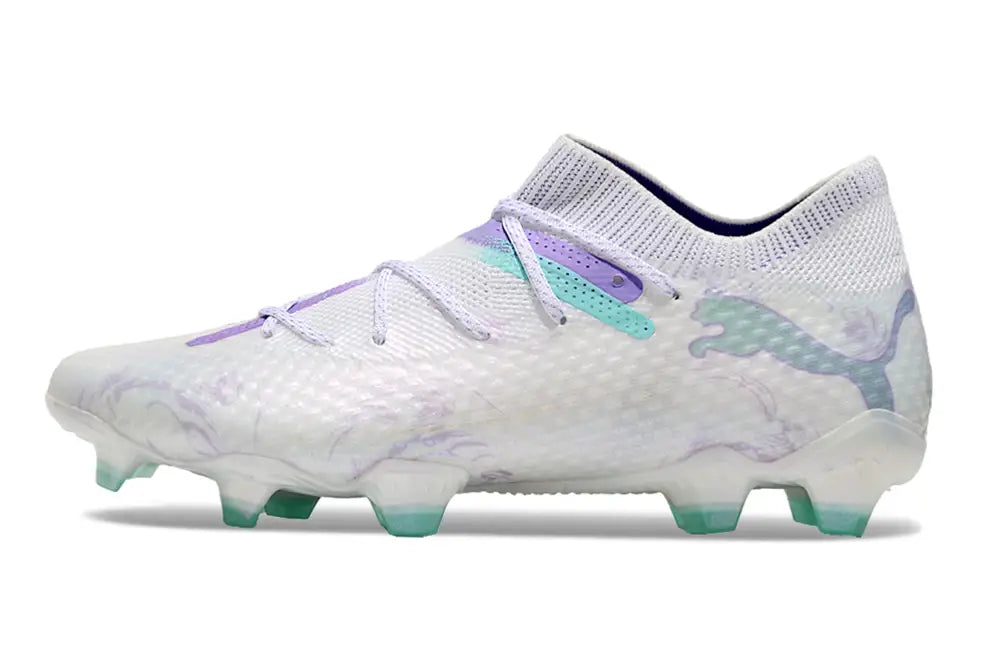 Future 7 Ultimate FG/AG Brilliance - Blanc/Noir/Spring Lavender ÉDITION LIMITÉE