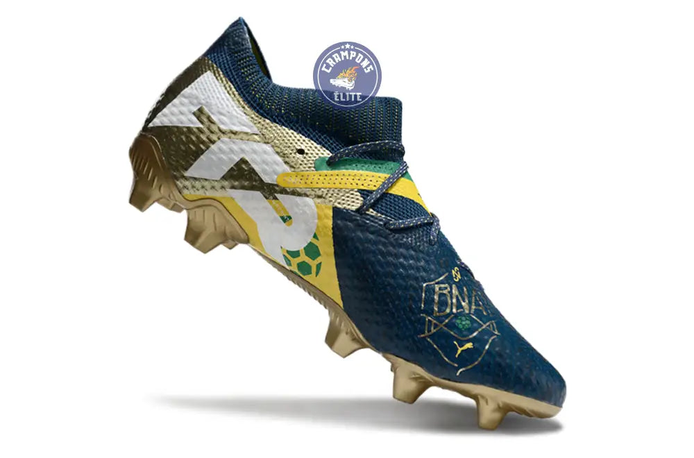 Image of Future 7 Ultimate FG/AG NJR BNA - Sailing Blue/Marine Blue/Jaune/Grassy Green/Doré ÉDITION LIMITÉE