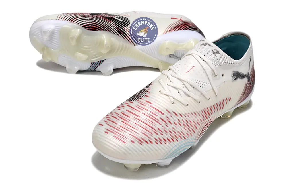 FUTURE 8 LOW FG - Blanc/Bordeaux/Gris/Jaune