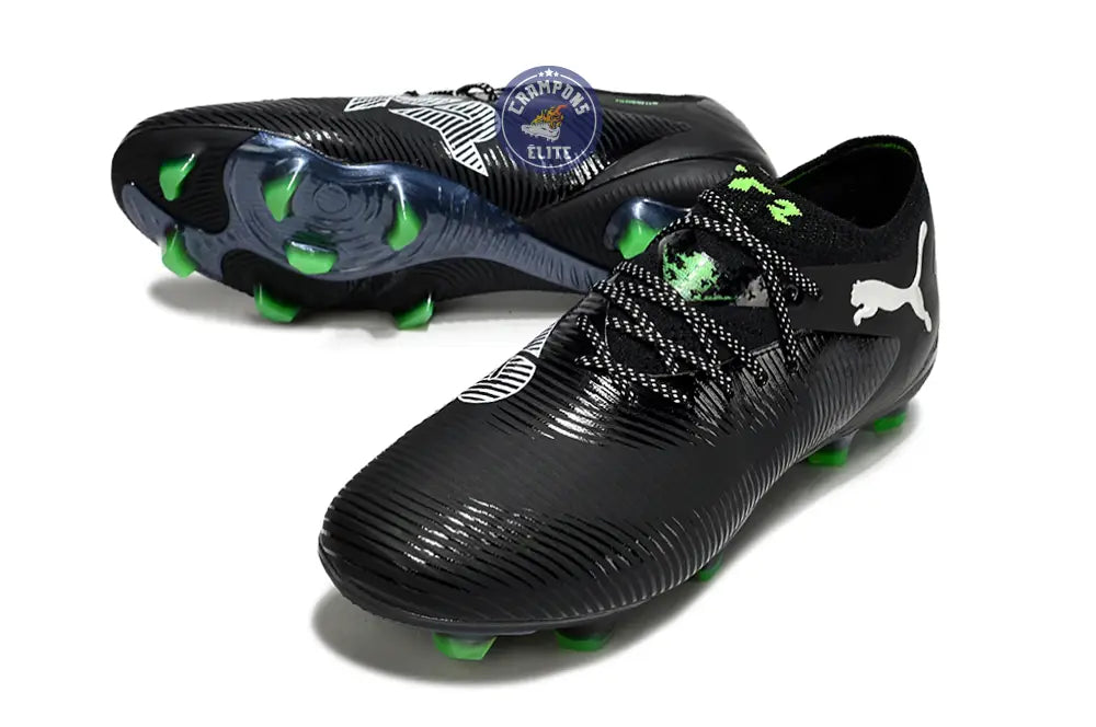 FUTURE 8 LOW FG Eclipse - Noir/Cool Light Gray/Vert